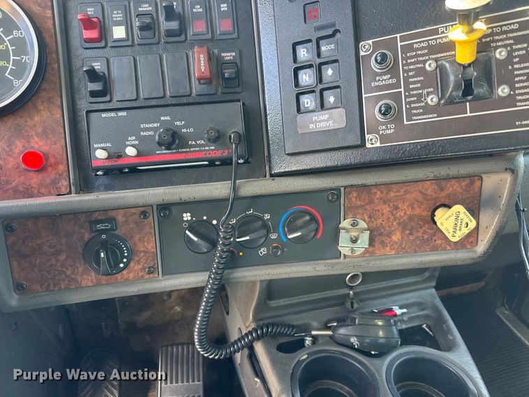 image for item ET1999 2003 Kenworth pumper fire truck