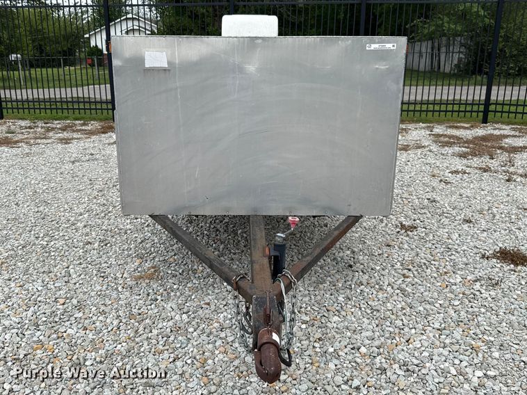 image for item ET6003 Shop built dog box trailer
