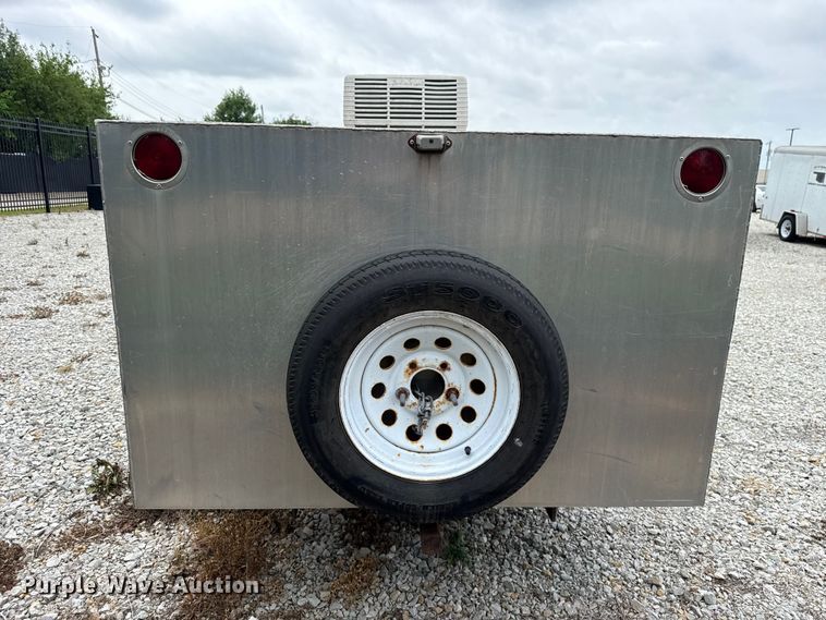 image for item ET6003 Shop built dog box trailer