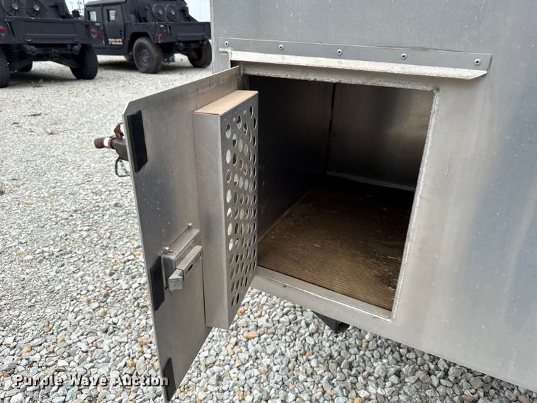 image for item ET6003 Shop built dog box trailer