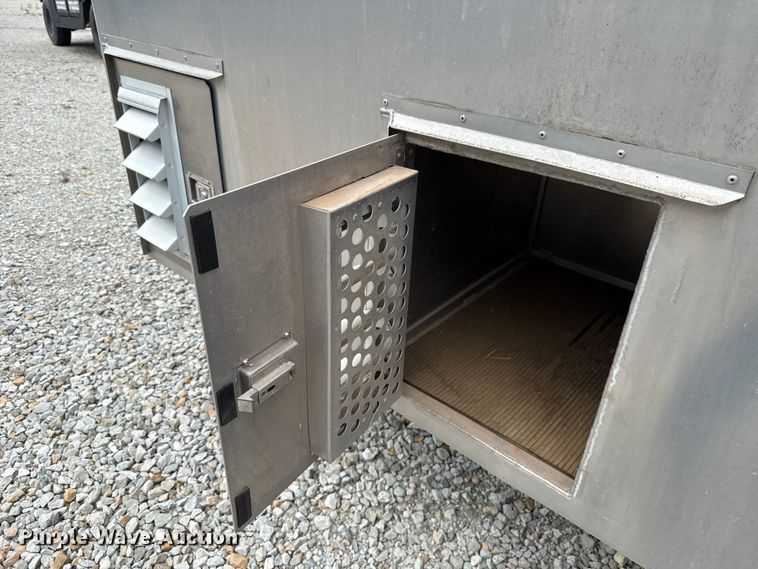 image for item ET6003 Shop built dog box trailer
