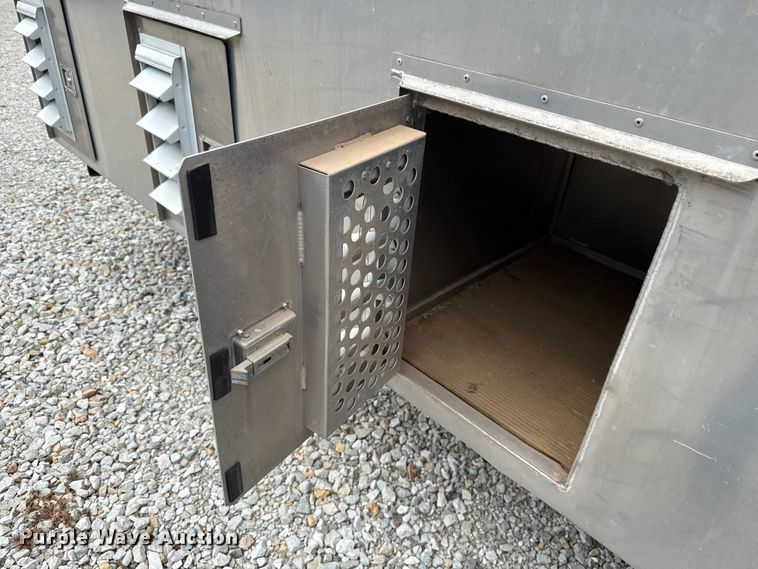 image for item ET6003 Shop built dog box trailer