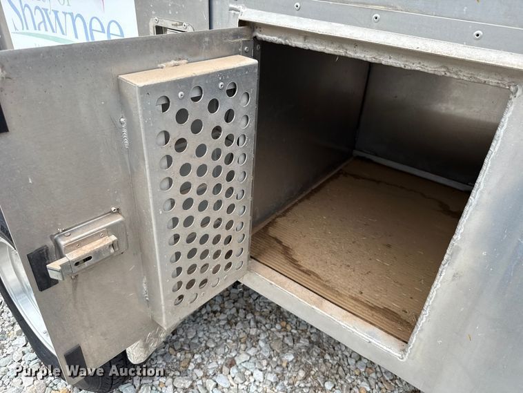 image for item ET6003 Shop built dog box trailer