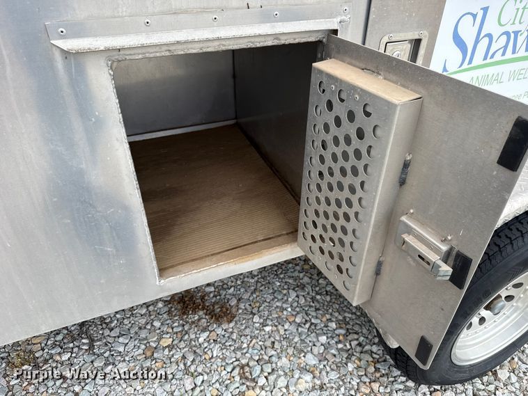 image for item ET6003 Shop built dog box trailer
