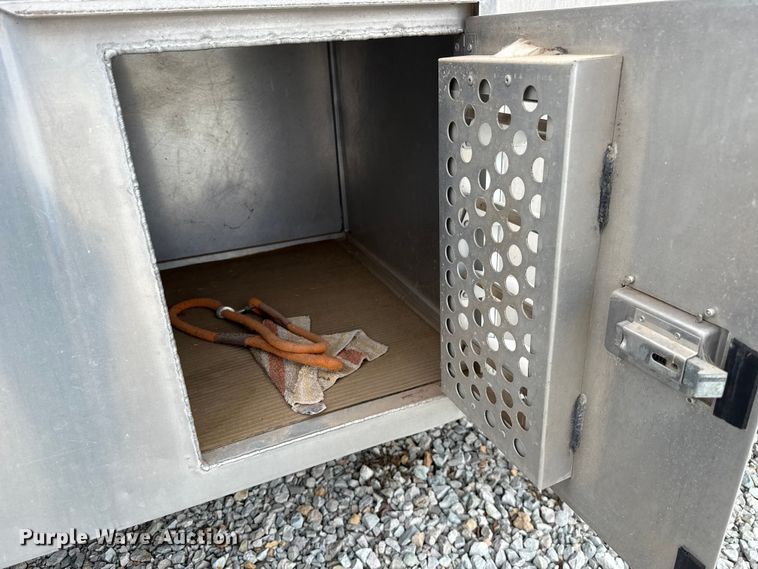 image for item ET6003 Shop built dog box trailer