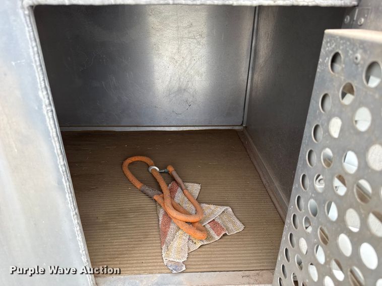 image for item ET6003 Shop built dog box trailer