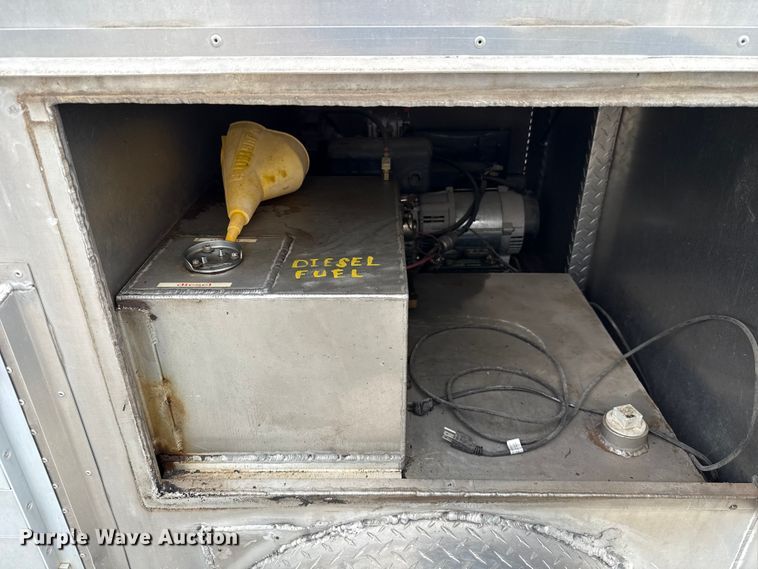image for item ET6003 Shop built dog box trailer