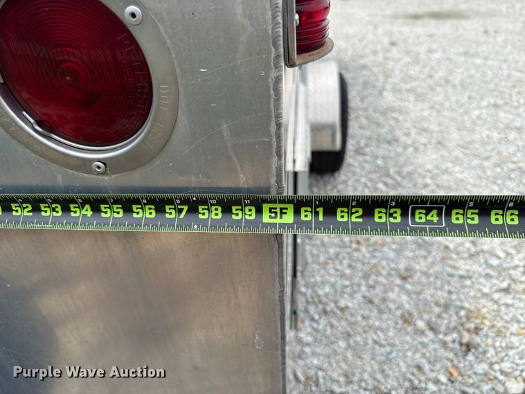 image for item ET6003 Shop built dog box trailer