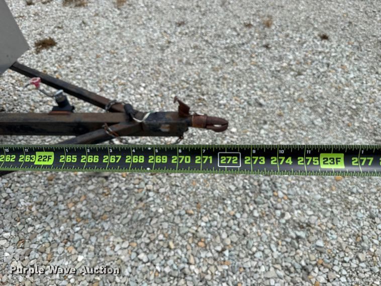 image for item ET6003 Shop built dog box trailer