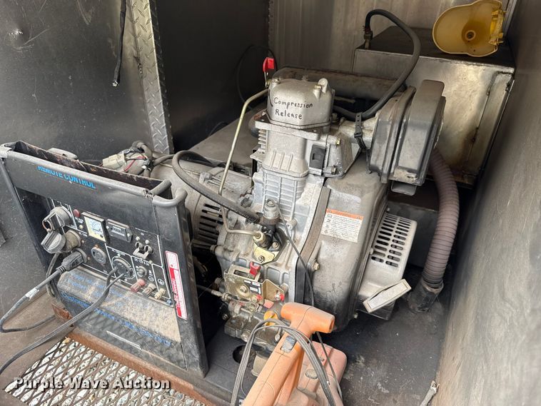 image for item ET6003 Shop built dog box trailer