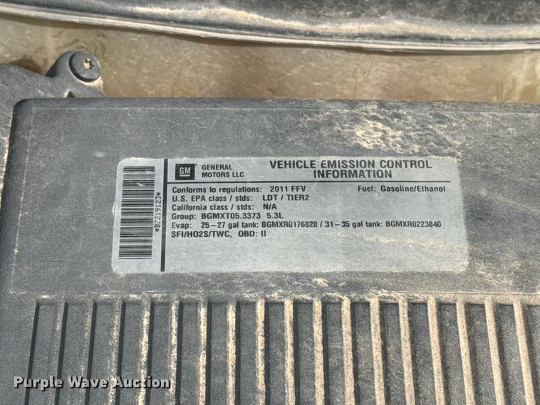 image for item ET6006 2011 Chevrolet Silverado 1500 Ext. Cab pickup truck