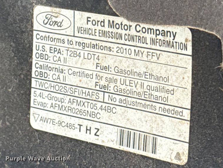 image for item ET6008 2010 Ford Expedition XLT SUV