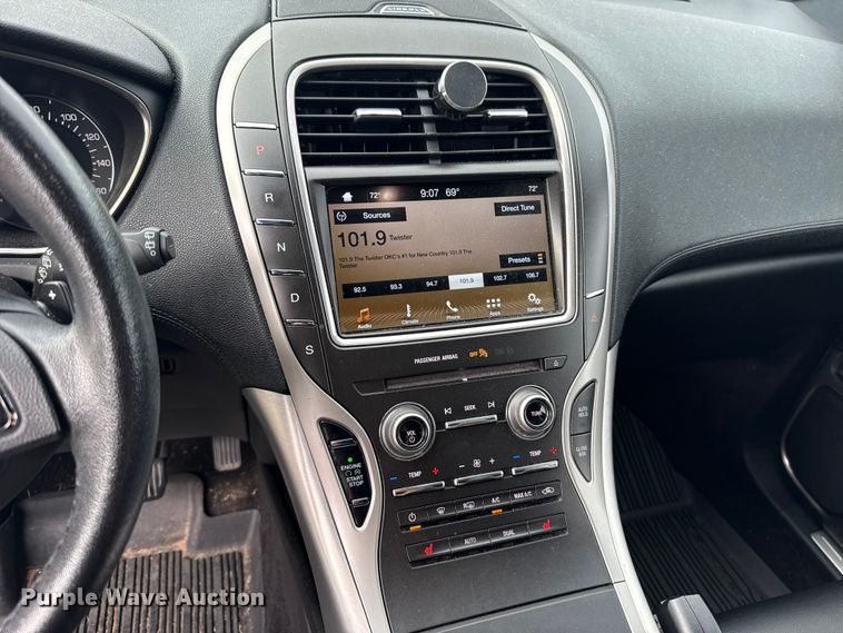 image for item ET6011 2017 Lincoln MKX Premier SUV