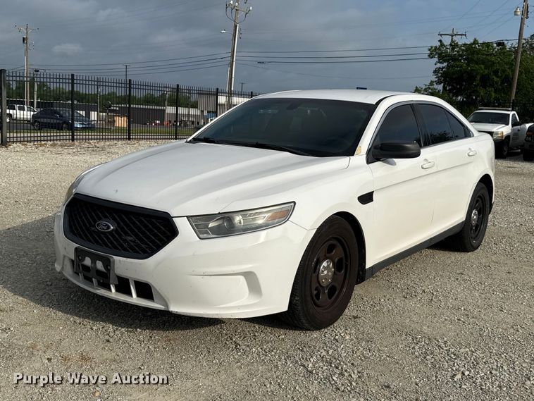 image for item ET6012 2014 Ford Taurus Police 