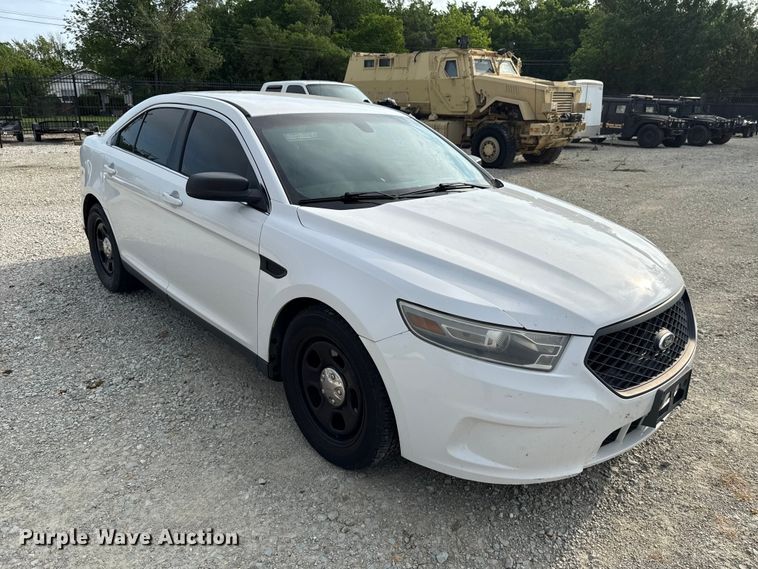 image for item ET6012 2014 Ford Taurus Police 