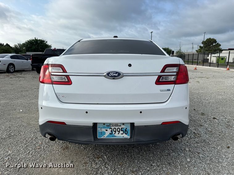 image for item ET6012 2014 Ford Taurus Police 