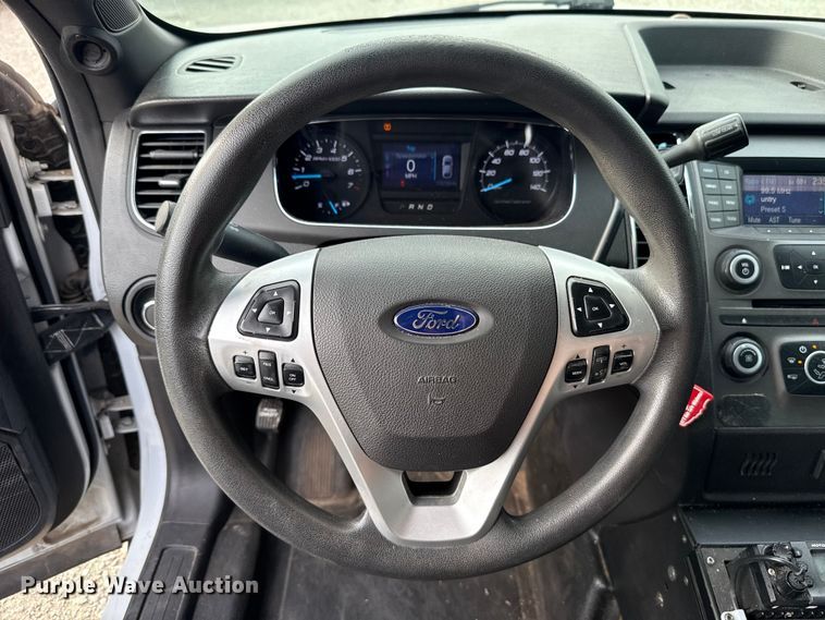 image for item ET6012 2014 Ford Taurus Police 