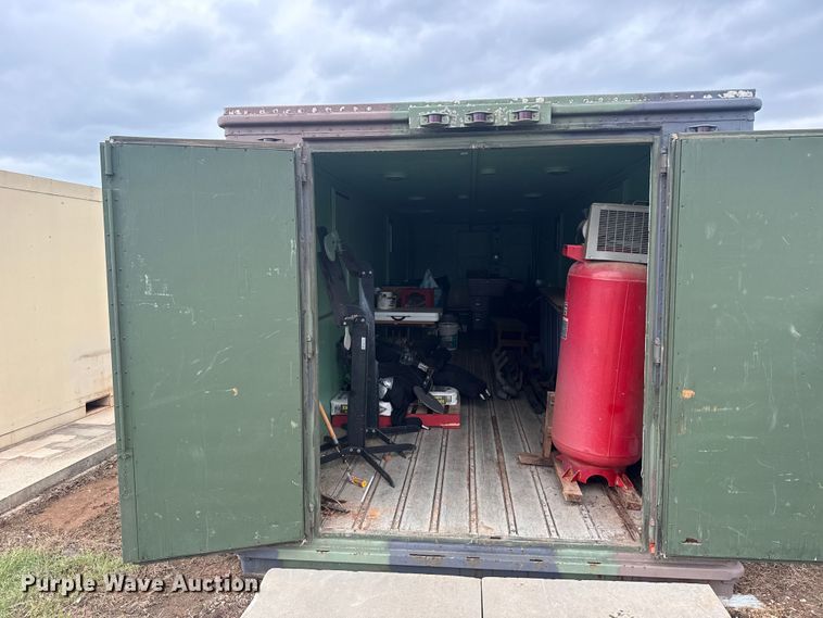 image for item ET6019 1984 Shoals American Industries shipping container
