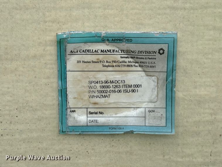 image for item ET6021 AAR shipping container