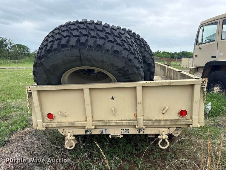 image for item ET6023 1968 M116A2 utility trailer