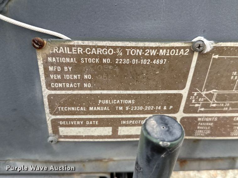 image for item ET6027 Kasel utility trailer