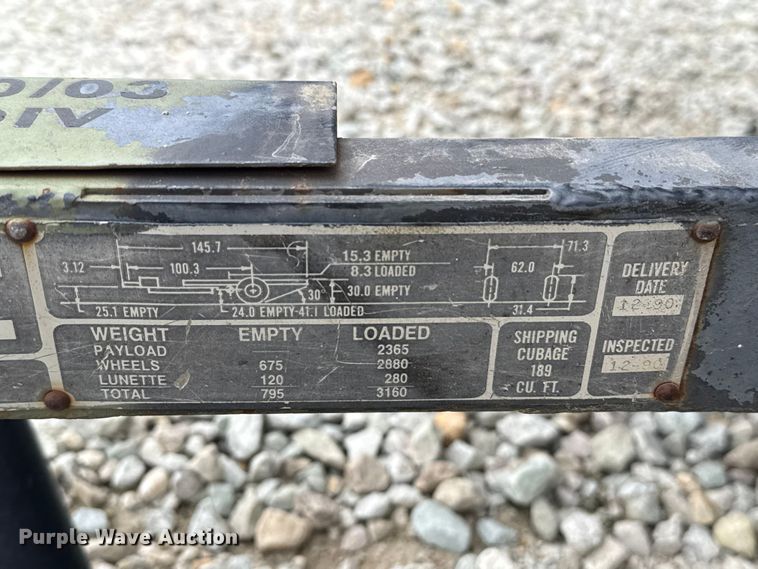 image for item ET6027 Kasel utility trailer