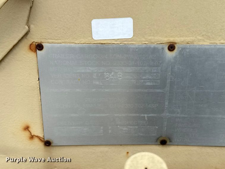 image for item ET6030 Kasel utility trailer