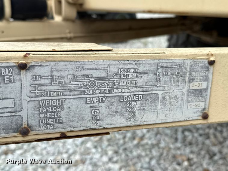 image for item ET6030 Kasel utility trailer