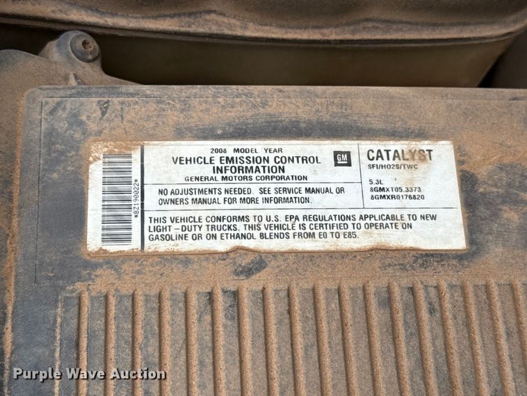 image for item ET6088 2008 Chevrolet Silverado 1500 Ext. Cab pickup truck