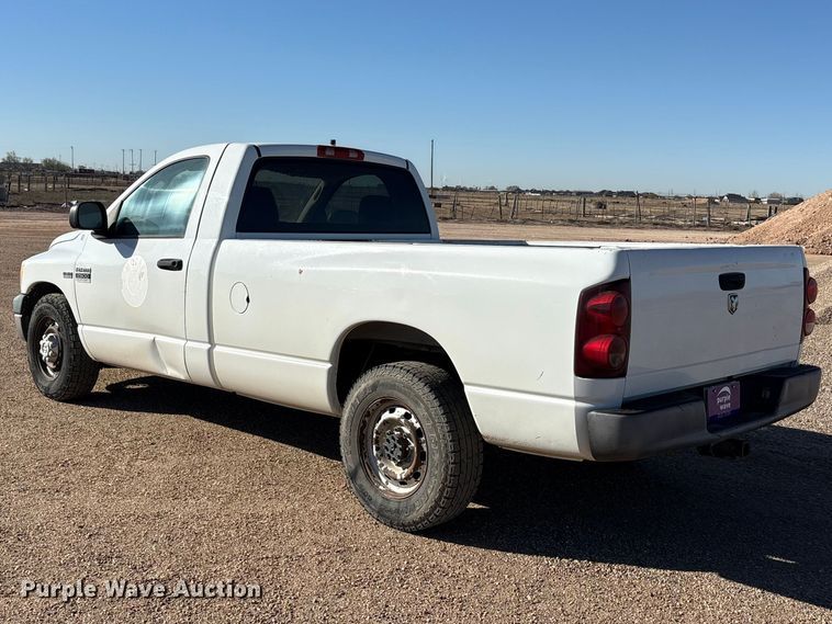 image for item EU0430 2008 Dodge Ram 2500 pickup truck