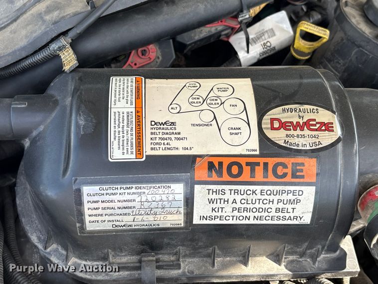 image for item EU0549 2010 Ford F550 Super Duty bucket truck