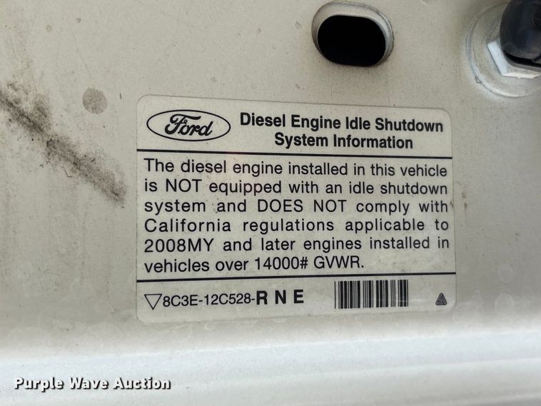 image for item EU0549 2010 Ford F550 Super Duty bucket truck