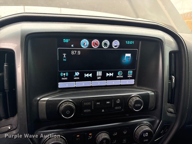 image for item EU5523 2017 Chevrolet Silverado 1500 Crew Cab pickup truck