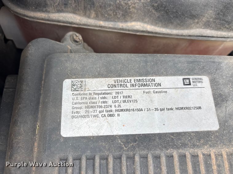 image for item EU5523 2017 Chevrolet Silverado 1500 Crew Cab pickup truck