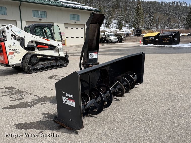 image for item EU8646 2009 Bobcat SBX240 skid steer snow blower