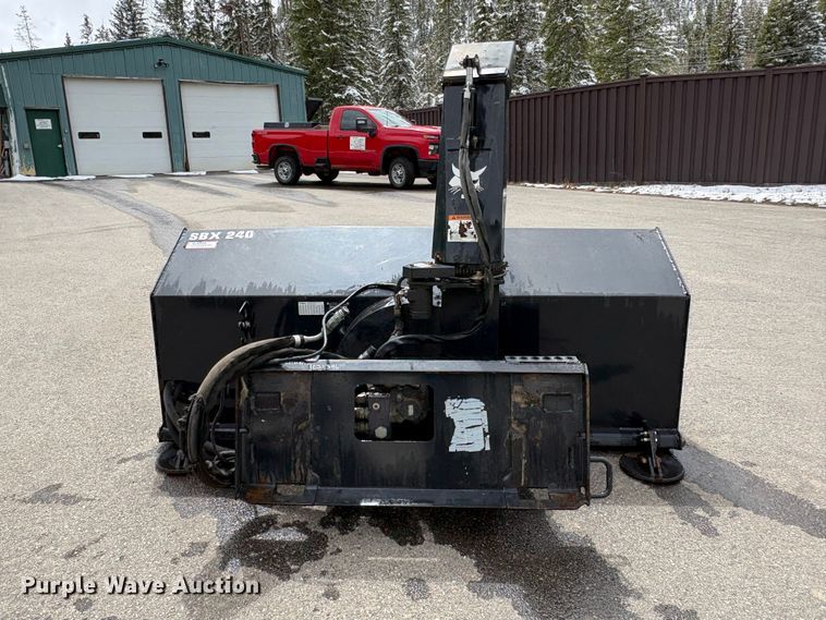 image for item EU8646 2009 Bobcat SBX240 skid steer snow blower