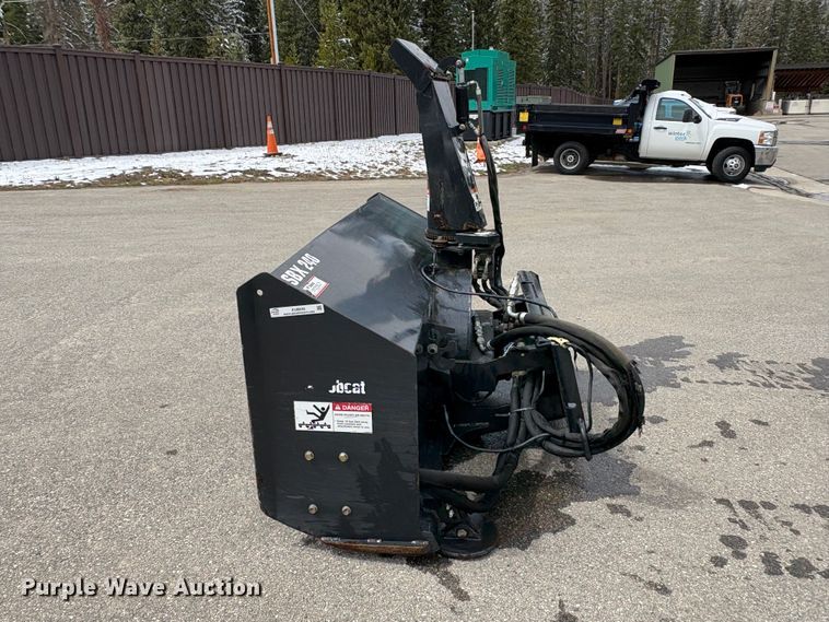 image for item EU8646 2009 Bobcat SBX240 skid steer snow blower
