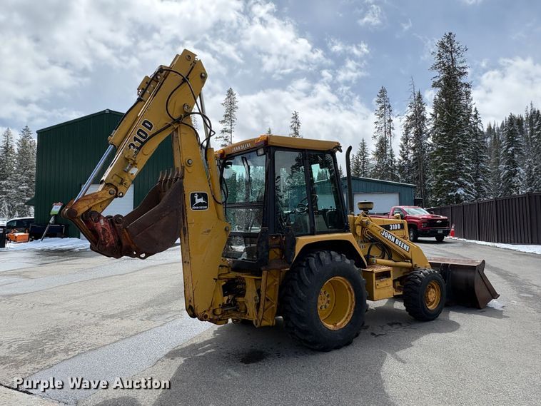 image for item EU8647 1996 John Deere 310D backhoe