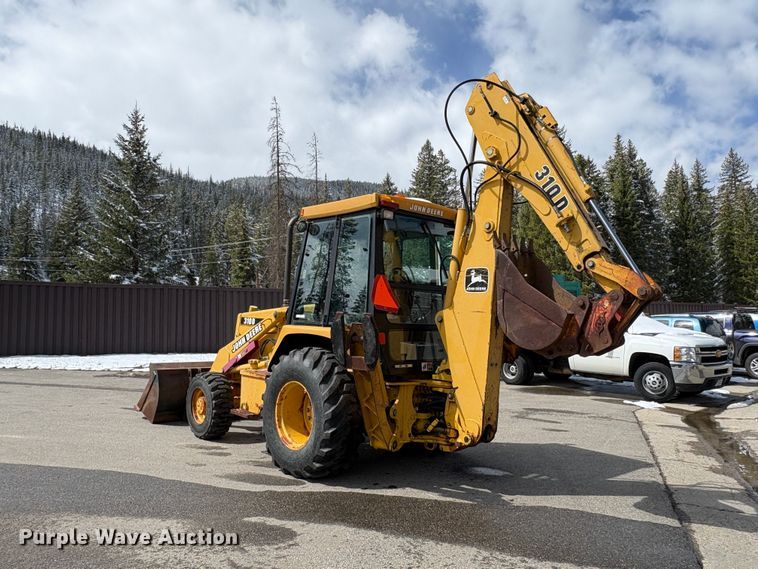image for item EU8647 1996 John Deere 310D backhoe