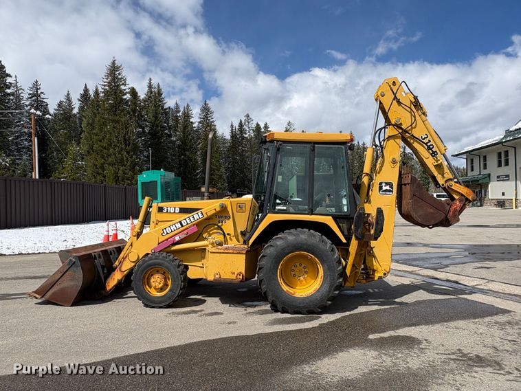 image for item EU8647 1996 John Deere 310D backhoe