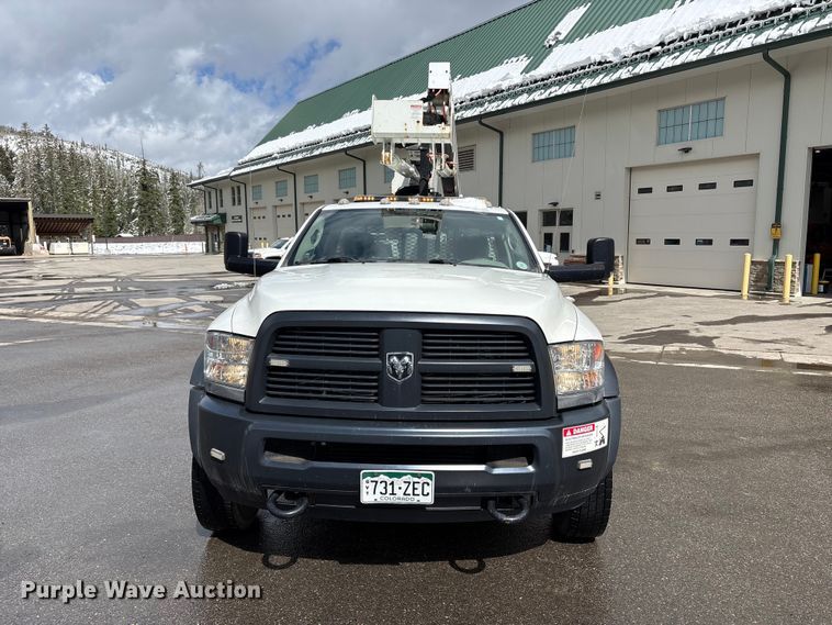 image for item EU8648 2012 Dodge 5500 bucket truck