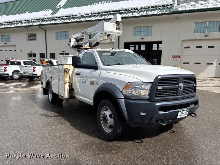 image for item EU8648 2012 Dodge 5500 bucket truck