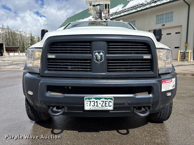 image for item EU8648 2012 Dodge 5500 bucket truck