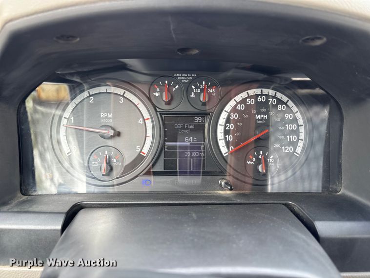 image for item EU8648 2012 Dodge 5500 bucket truck