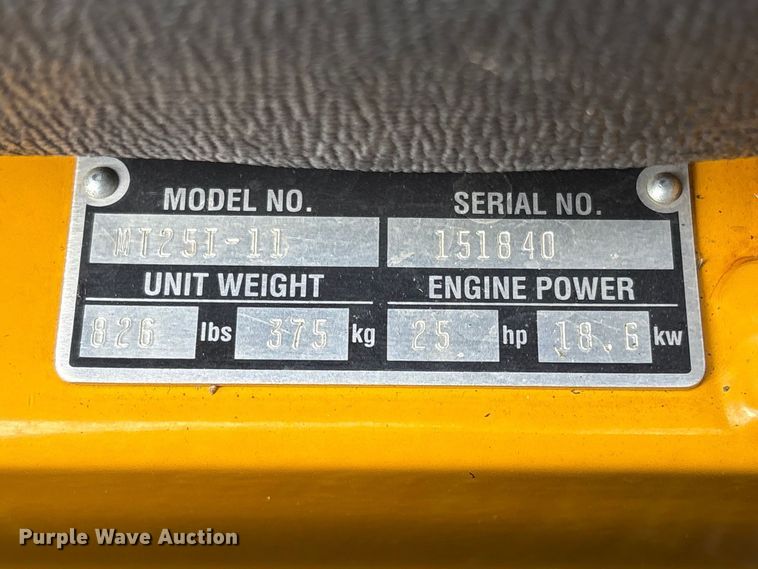 image for item EU8649 Walker MT25i ZTR lawn mower