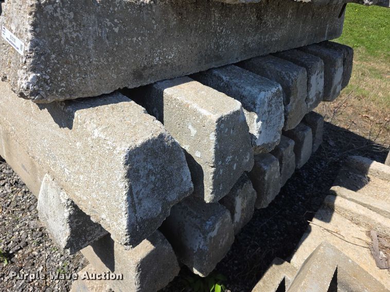 image for item EV2150 (57) concrete parking blocks