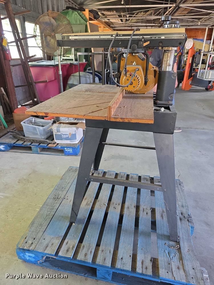 image for item EV2151 Dewalt 7730 radial arm saw
