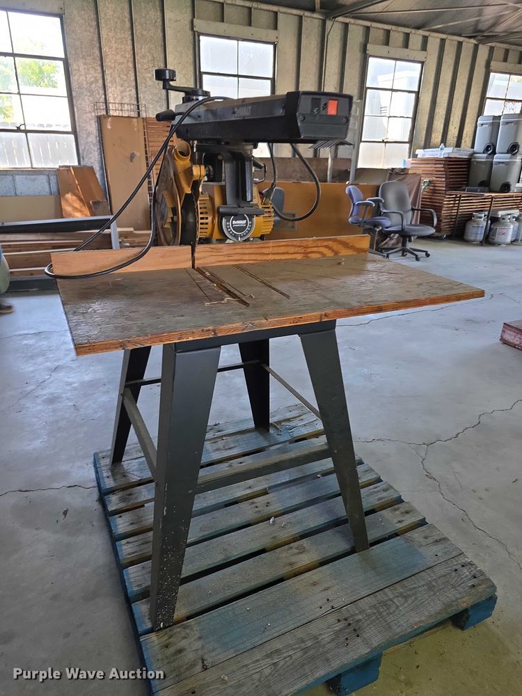 image for item EV2151 Dewalt 7730 radial arm saw