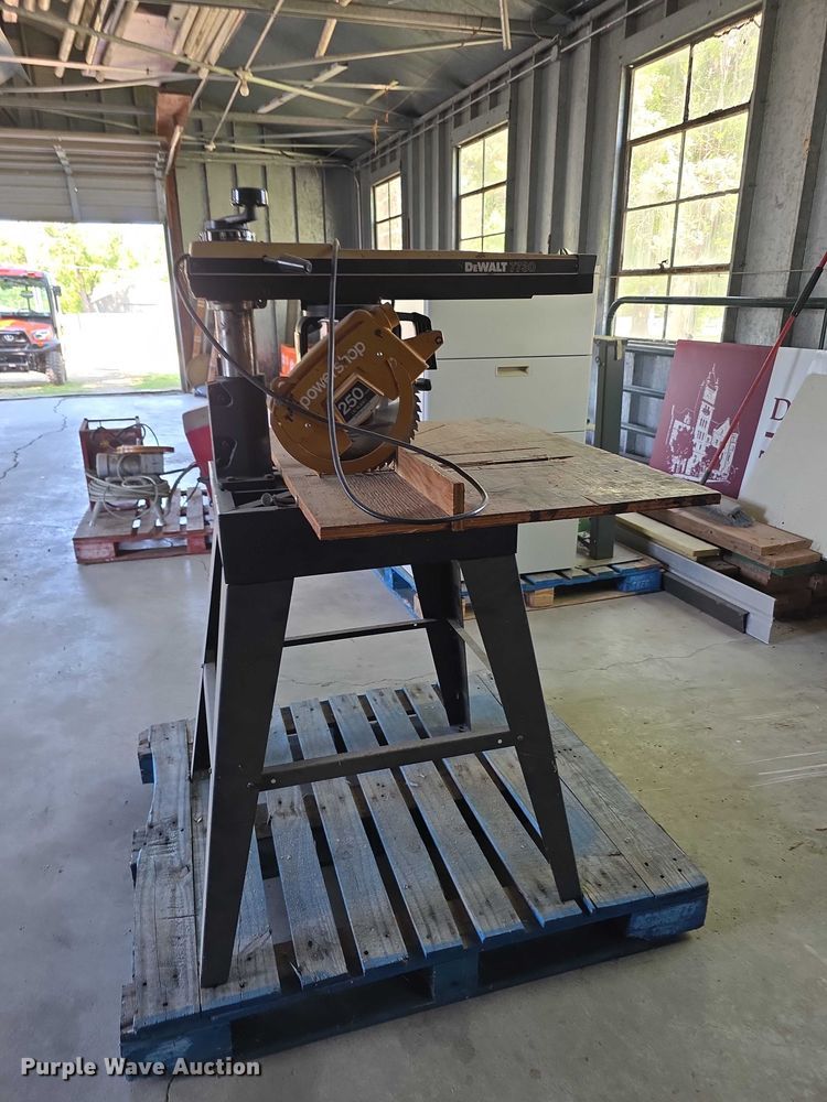 image for item EV2151 Dewalt 7730 radial arm saw