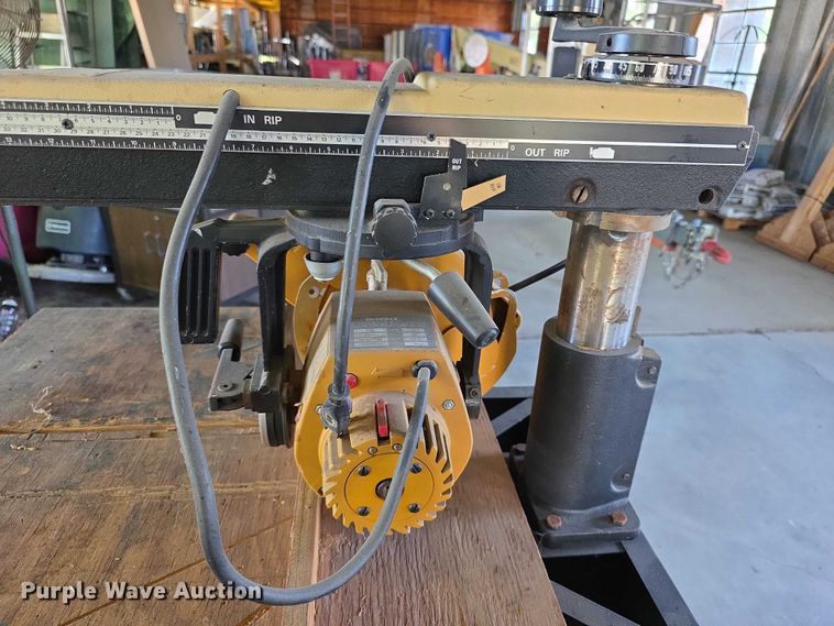 image for item EV2151 Dewalt 7730 radial arm saw